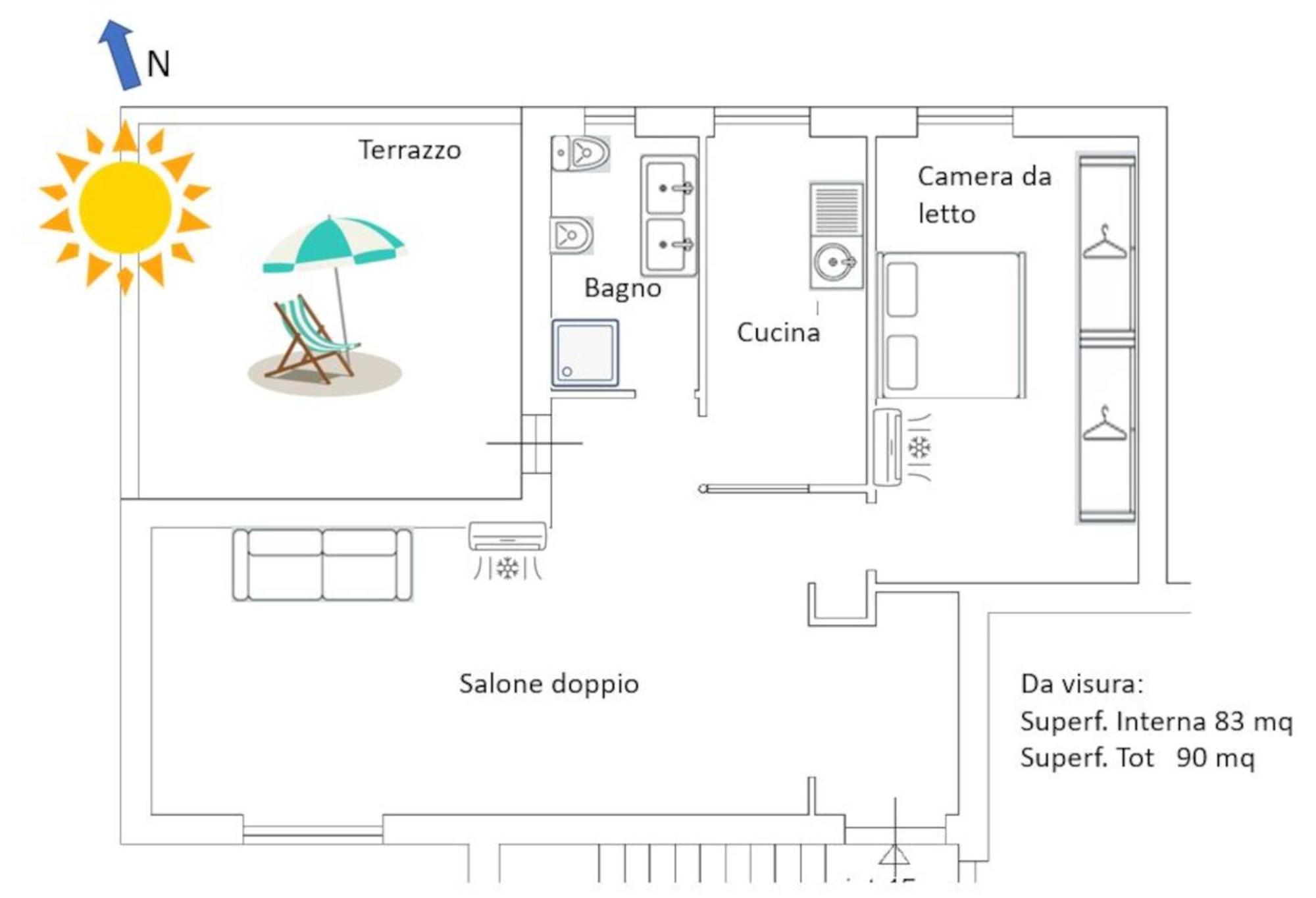 Apartamento Nearpineta Roma Exterior foto